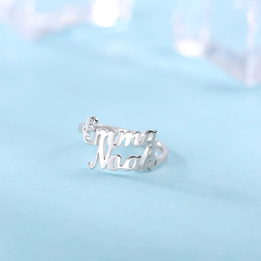 Personalized Multiple Name Ring - Glamour