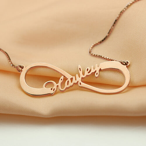 Personalized Single Infinity Name Necklace